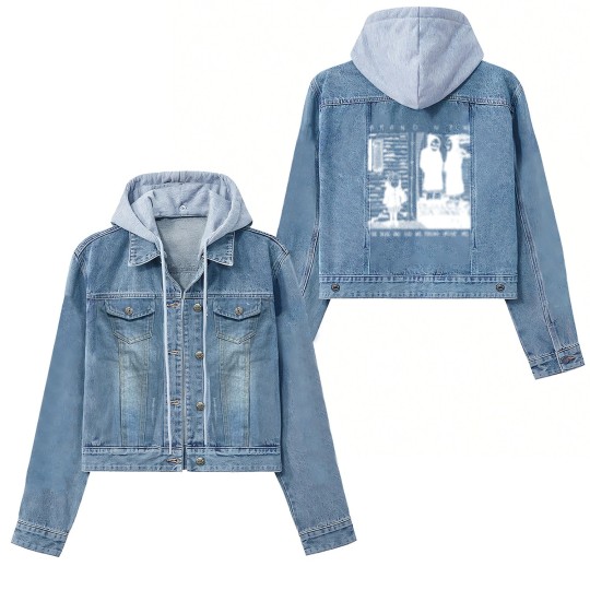 Discover The Devil and God are Raging Inside Me (White vr.) - Fanartwork Women's Denim Jackets