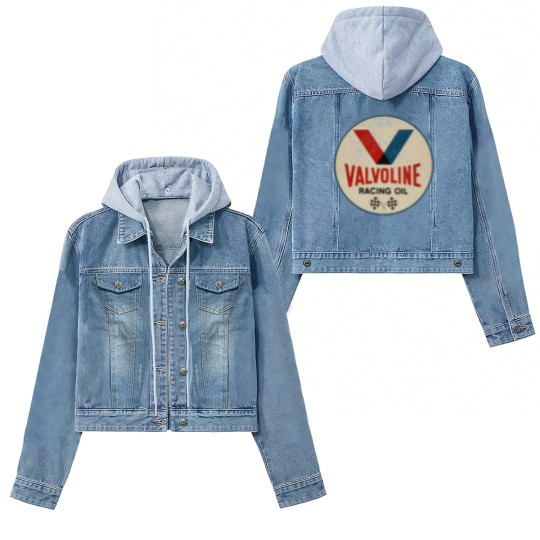 Discover Valvoline Racing Sign Women's Denim Jackets