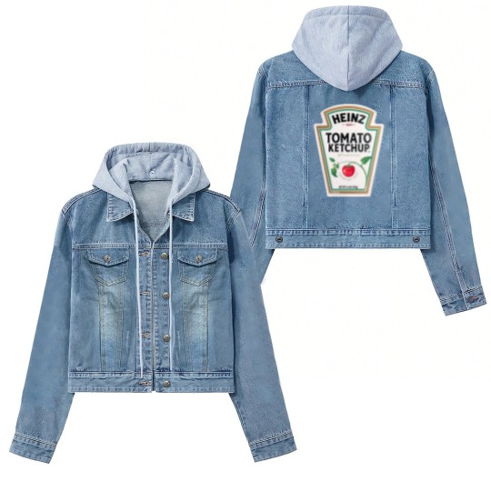 Discover Heinz Tomato Ketchup Halloween Costume Women's Denim Jackets