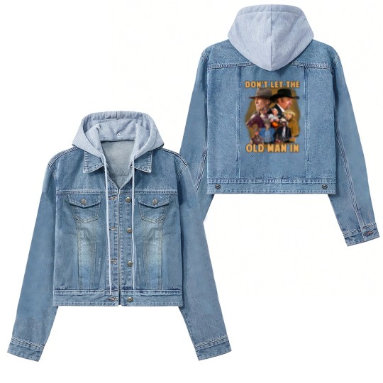 Discover Toby Keith Don't Let The Old Man In Signatures Women's Denim Jackets Gift For Fans