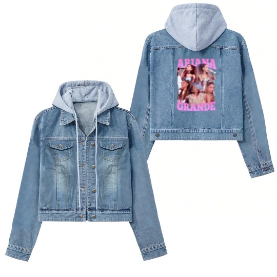 Discover Ariana Women's Denim Jackets, Ariana Merch, Vintage Ariana Women's Denim Jackets