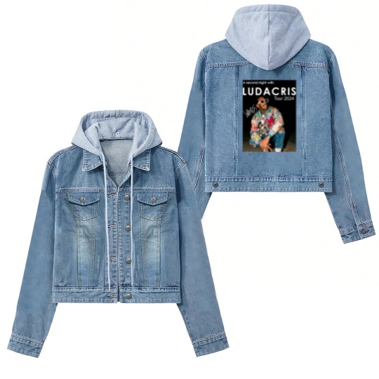 Discover Ludacris TOUR Second Night 2024 Gift For Fans Women's Denim Jackets