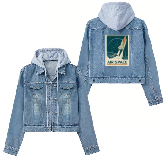 Discover National Air And Space Museum , Washington DC, Houseming Gifts Basket First , Office De Women's Denim Jackets