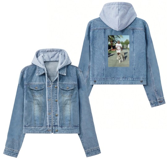 Discover Vintage Mike Tyson Iron Mike Women's Denim Jackets - Mike Tyson Women's Denim Jackets