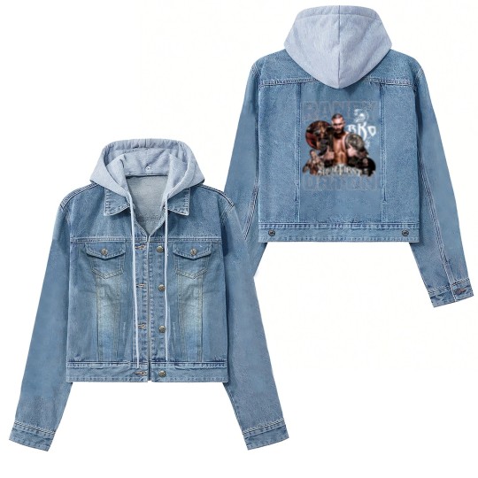Discover Vintage 90s Graphic Style Randy Orton Women's Denim Jackets, Randy Orton Women's Denim Jackets
