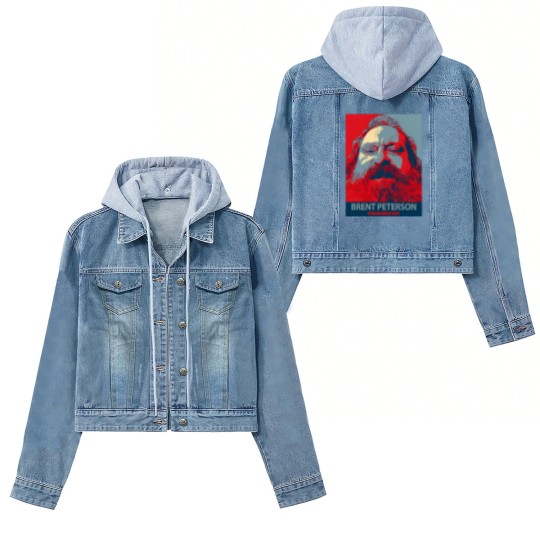 Discover Vote Brent Peterson 2024! Women's Denim Jackets