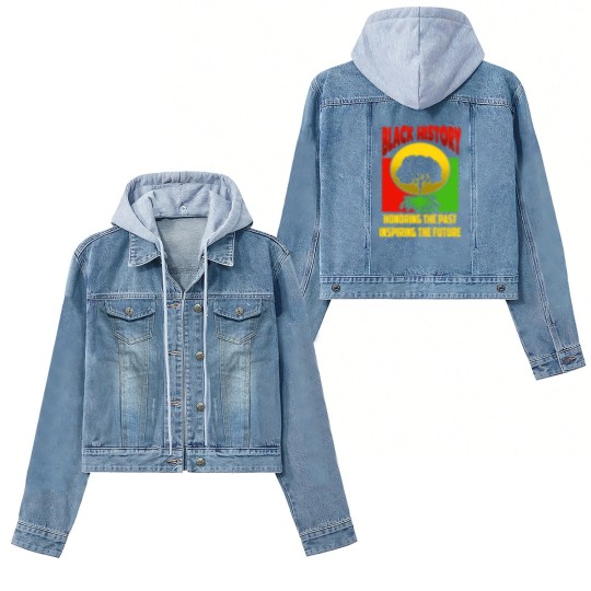Discover Black History Women's Denim Jackets
