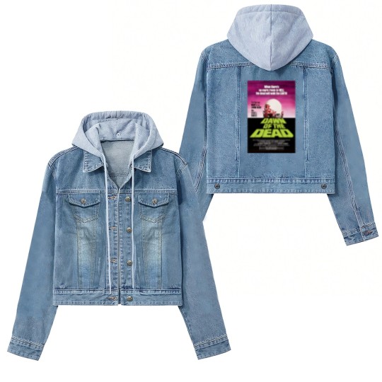 Discover Dawn of the Dead (1978) George A. Romero Women's Denim Jackets
