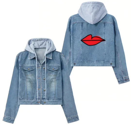 Discover Red Lips As Seen On Villanelle - Killing Eve S2 - Killing Eve - Women's Denim Jackets