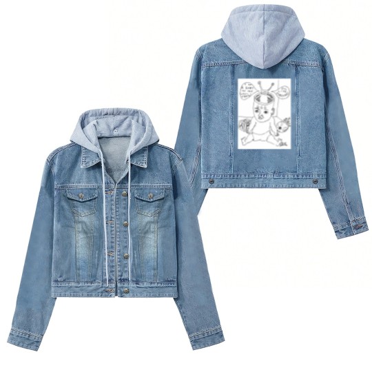 Discover Daniel Johnston Drawing Women's Denim Jackets