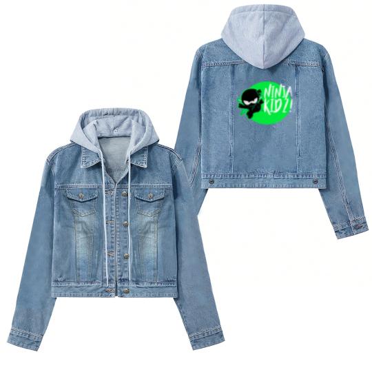 Discover ninja kids offciel 2022 ninja kids offciel 2022 Women's Denim Jackets