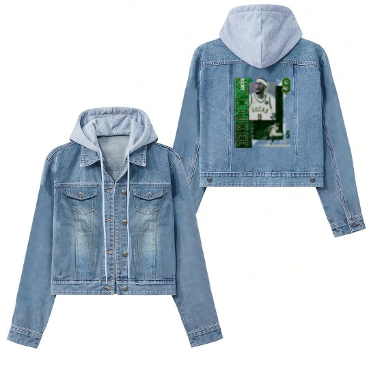 Discover Bobby Portis Basketball Paper Poster Bucks 2 - Bobby Portis - Women's Denim Jackets