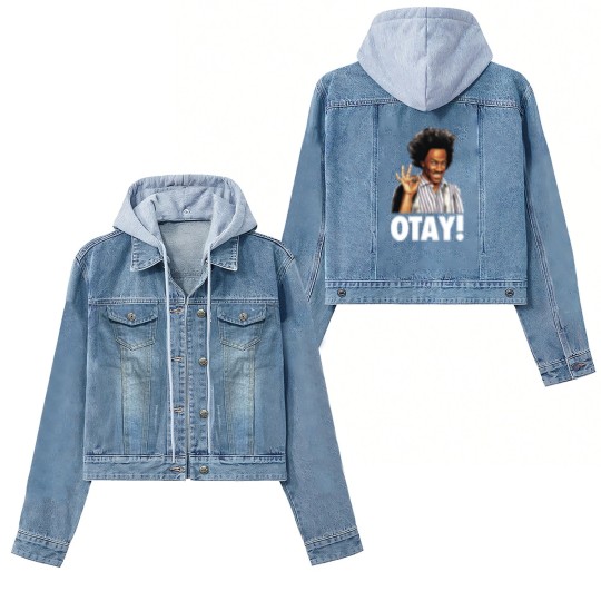 Discover Hi, I'm Buh-wheat! OTAY! - Eddie - Women's Denim Jackets
