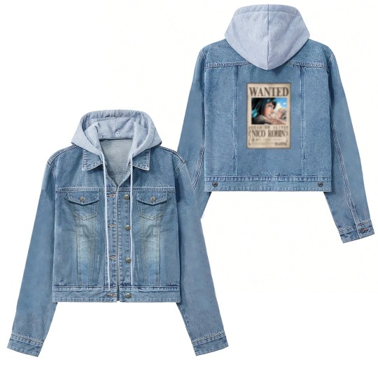 Discover WANTED NICO ROBIN Women's Denim Jackets