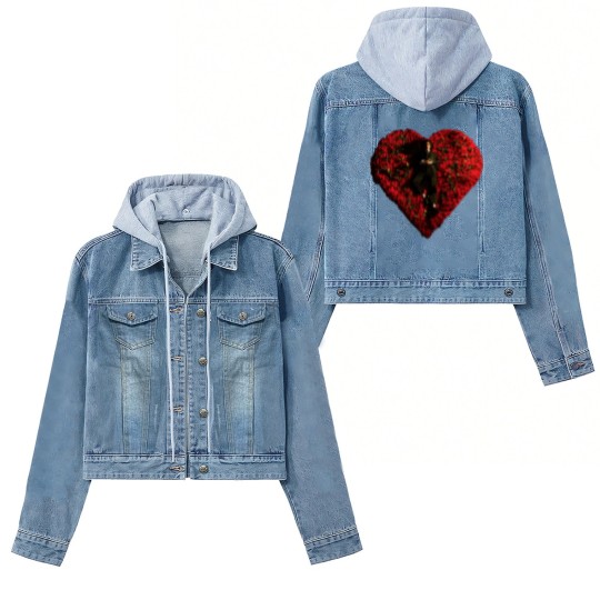 Discover Conan Gray Graphic Vintage Women's Denim Jackets, Conan Gray with Roses Heart Aesthetic 90's Women's Denim Jackets