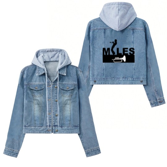 Discover trumpet Miles Davis Women's Denim Jackets