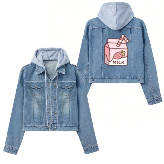 Discover YesStyle strawberry milk Women's Denim Jackets
