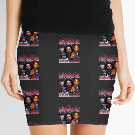 Discover Kendrick Lamar They Not Like Us Unisex Women's Mini Skirts, KDot, Euphoria
