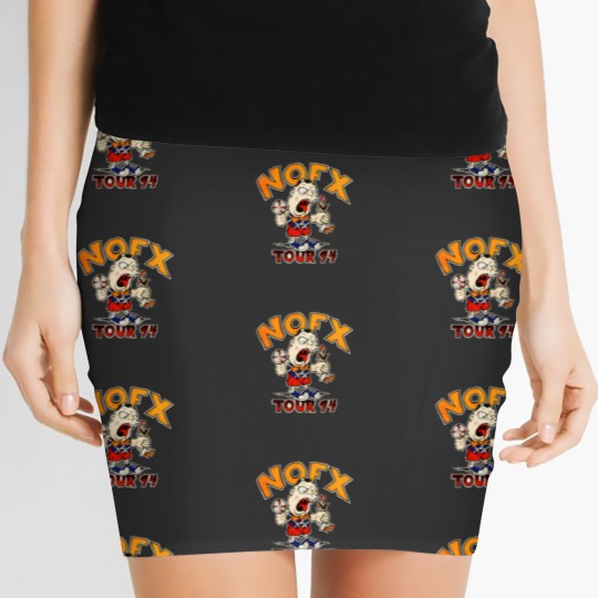 Discover Music Band Rock Concert Logo Vintage Punk Albums 4207 Women's Mini Skirts