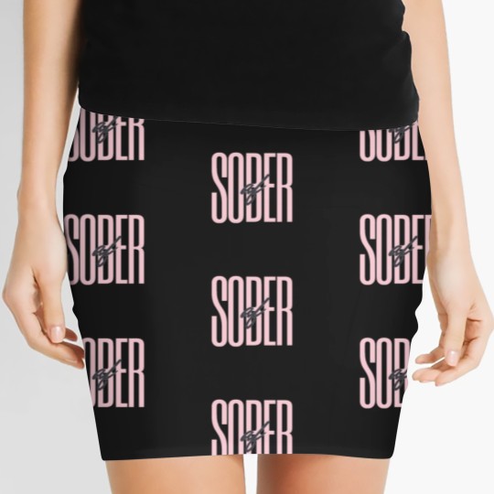 Discover 1062 Sober Af Women's Mini Skirts