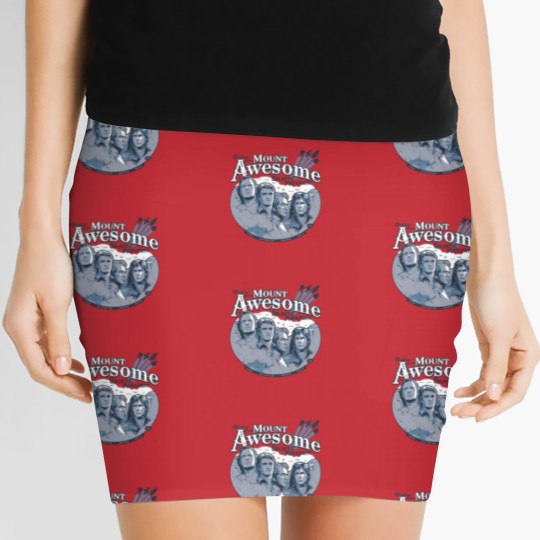 Discover Mt. Awesome - Science Fiction - Women's Mini Skirts