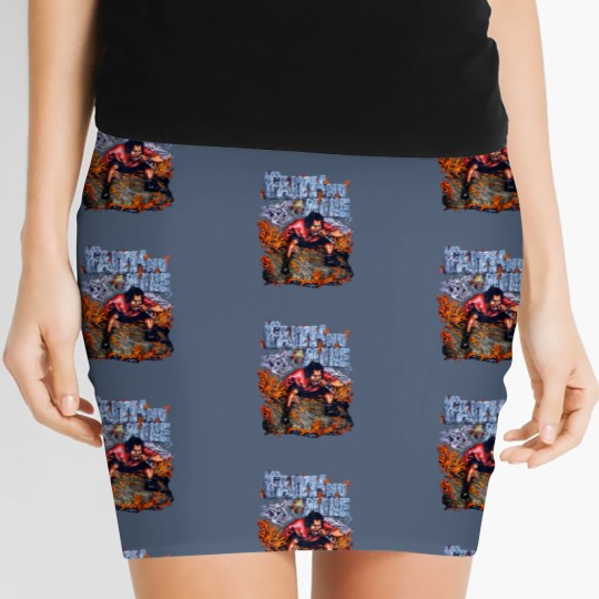 Discover Vintage Faith No More Bandtee Women's Mini Skirts
