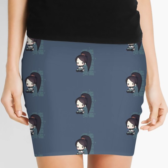 Discover Sage Valorant Women's Mini Skirt - Cute Chibi Agent Gift for Gamers