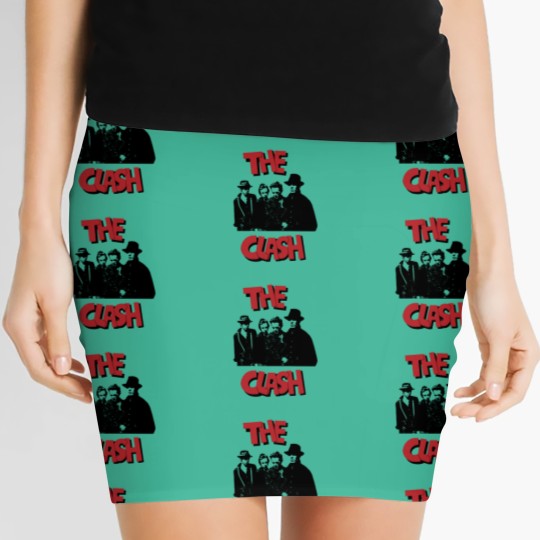 Discover The Clash Vintage Rare Women's Mini Skirt - British Punk