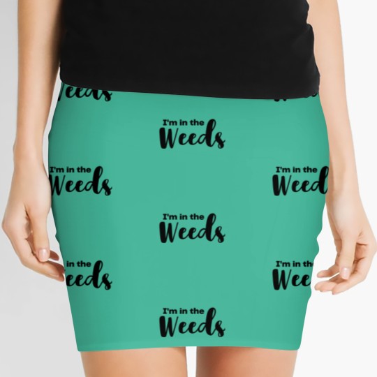 Discover In The Weeds Women's Mini Skirts