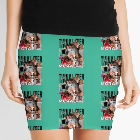Discover Tate Mcrae Women's Mini Skirts, Think Later World Tour 2024 Women's Mini Skirts
