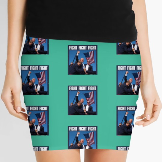 Discover Trump Fight Women's Mini Skirt