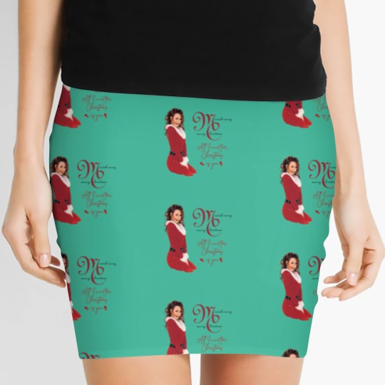 Discover Mariah Carey Christmas Women's Mini Skirts