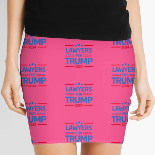 Discover Lawyers For Trump 2024 President Election 2024 Women's Mini Skirts