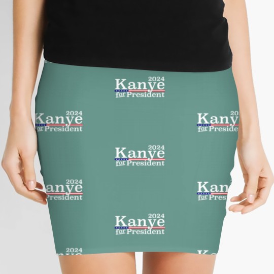 Discover Kanye 2024 For President Women's Mini Skirts