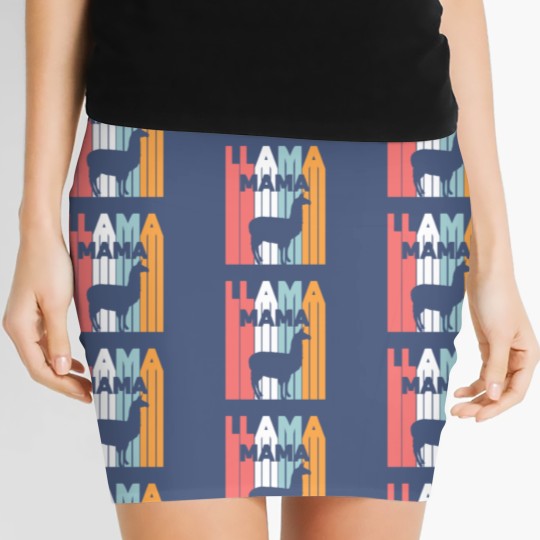 Discover Llama/Alpaca Design - LLAMA MAMA Women's Mini Skirts