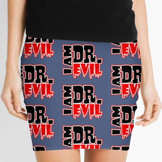 Discover Halloween - I am Dr. Evil Women's Mini Skirts