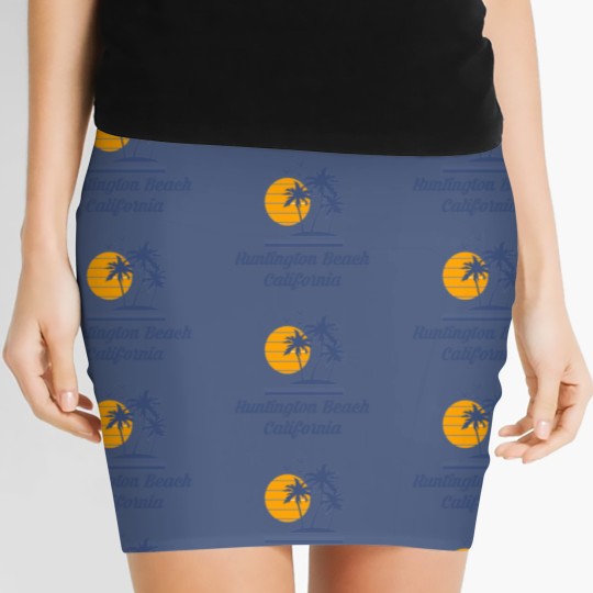 Discover Huntington Beach California Women's Mini Skirts CA Tourist Gifts Women's Mini Skirts