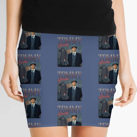Discover Tommy Shelby Homage Women's Mini Skirts Women's Mini Skirts Top Peaky TV Show Gift Tom Thomas By Order Cillian Murphy