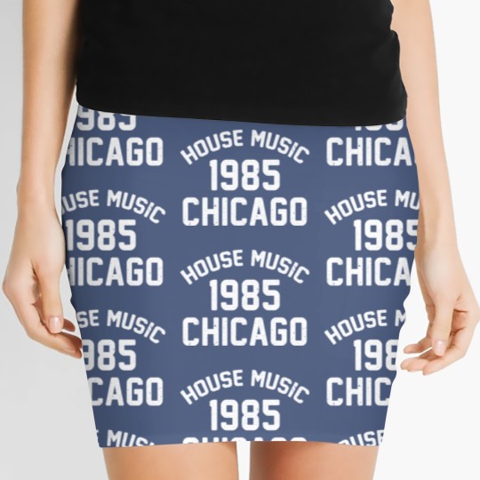 Discover Funny 80's House Music 1985 Chicago - 80s House Music 1985 Chicago - Women's Mini Skirts