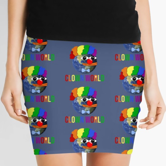Discover clown world Women's Mini Skirts