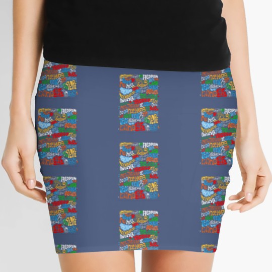 Discover Lennon Imagine Quote Women's Mini Skirts