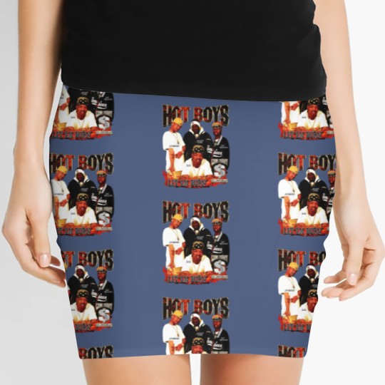 Discover Vintage Rap Hip Hop Women's Mini Skirt