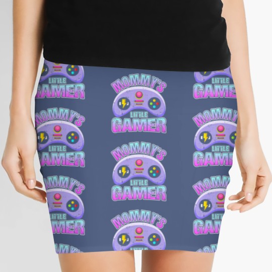 Discover Mommy's Little Gamer Video Gaming Women's Mini Skirts