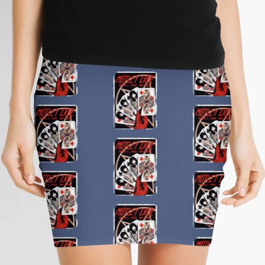 Discover Motley Crue The Stadium Tour 2022 Vintage Motley Crue Graphic Women's Mini Skirts