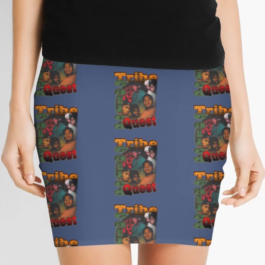 Discover A Tribe Called Quest Vintage Women's Mini Skirts Style 90s Rapper Homage Women's Mini Skirts