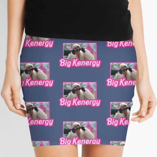 Discover I am Kenough Big Kenergy Women's Mini Skirts, Barbie Inspired Women's Mini Skirts