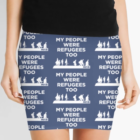 Discover HIAS My People Were Refugees Too Women's Mini Skirts