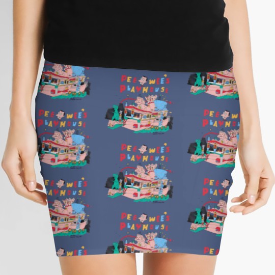 Discover Funny Vintage Pee Wee's Playhouse Women's Mini Skirts, Vintage 90s Pee Wee Herman Women's Mini Skirts