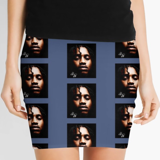 Discover Lil Tjay Women's Mini Skirts Gift For Women and Man Lil Tjay Women's Mini Skirts Rapper Lil Tjay