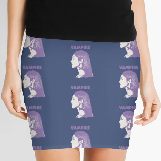 Discover Vampire Olivia Rodrigo Women's Mini Skirts, Olivia Rodrigo Vampire Merch Women's Mini Skirts